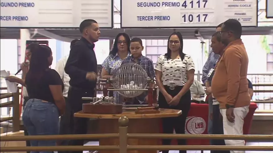 Sorteo de la Lotería Nacional de Beneficencia