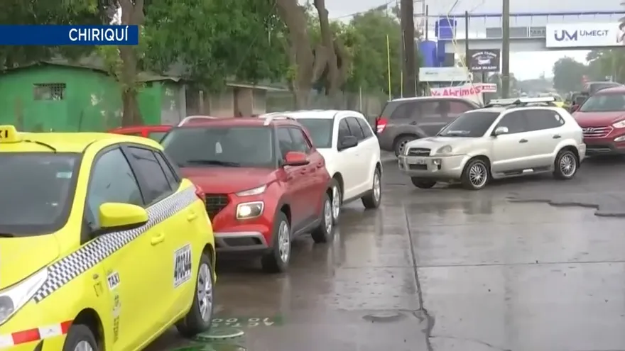 Escasez de combustible y tanques de gas en Chiriquí