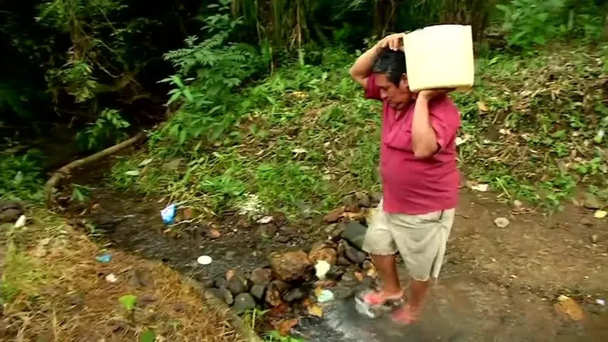 Muchos residentes de Chilibre carecen de agua potable