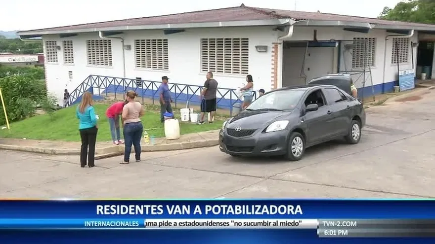Comunidades de Panamá Este se encuentran sin agua potable