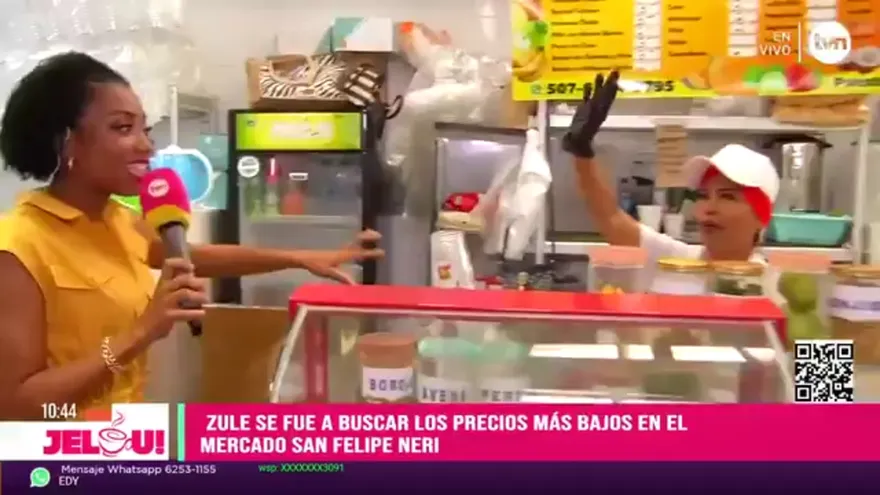 Zule busca precios bajos en mercado San Felipe Neri