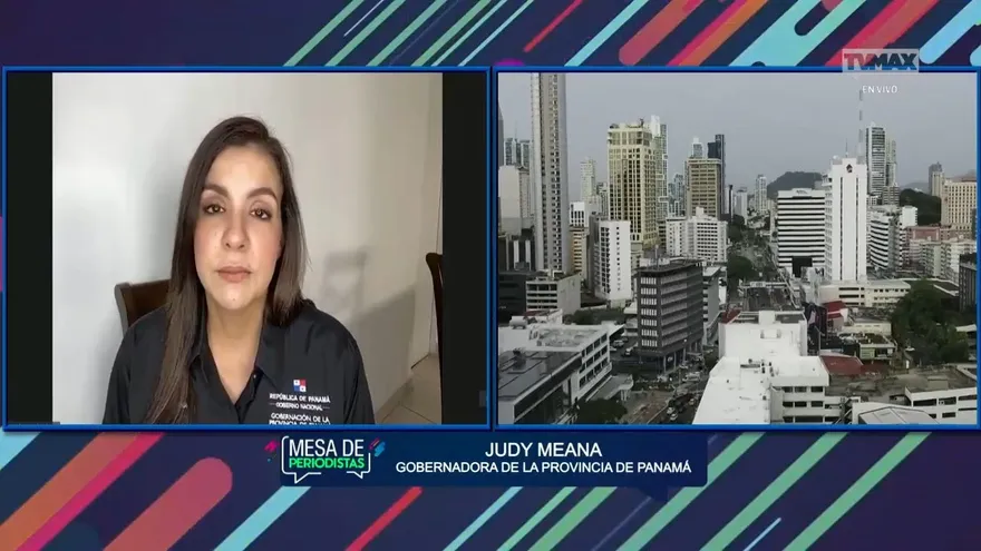 Mesa de periodistas - Entrevista a Judy Meana, Gobernadora de la Provincia de Panamá