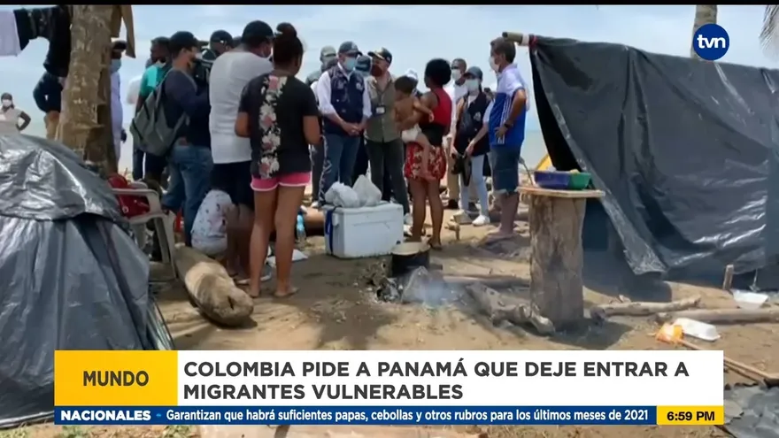 Colombia pide a Panamá que facilite entrada a migrantes vulnerables