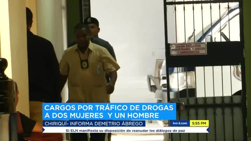 Formulan cargos a tres personas por tráfico de droga