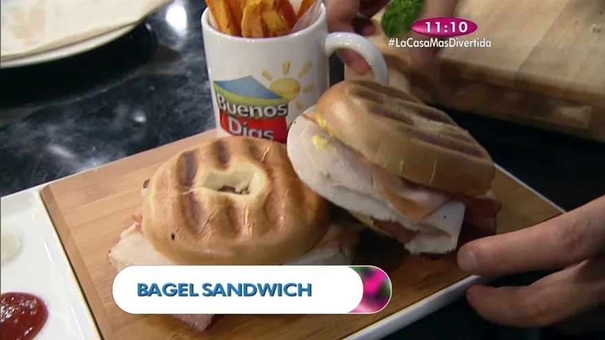 Receta -  bagel Sandwich