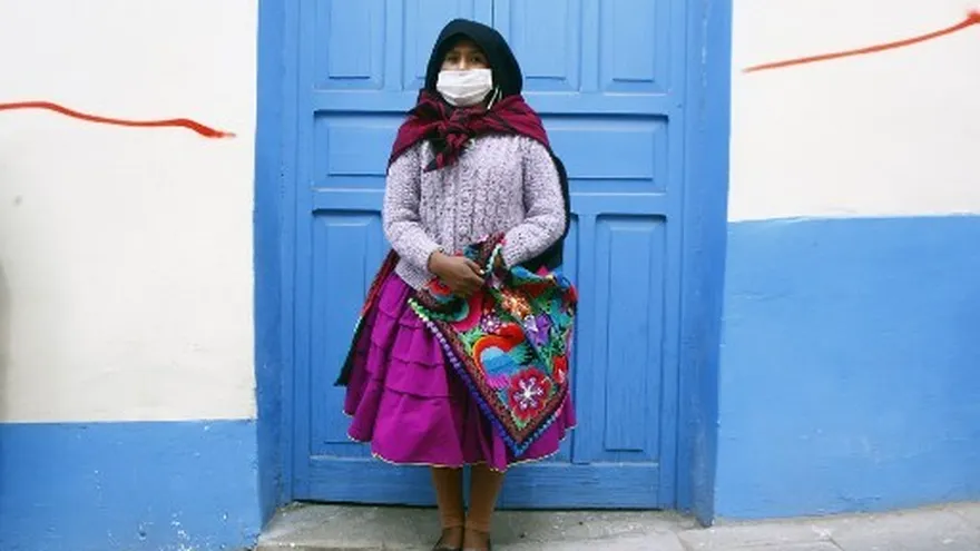 Foto ilustrativa: Una mujer en la localidad de Puno, en Perú