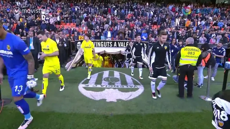 Villarreal venció de visita al Valencia 0-2