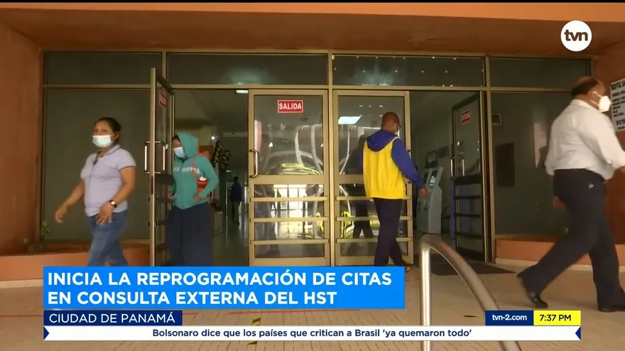 Consulta externa del Santo Tomás inicia reprogramación de citas.