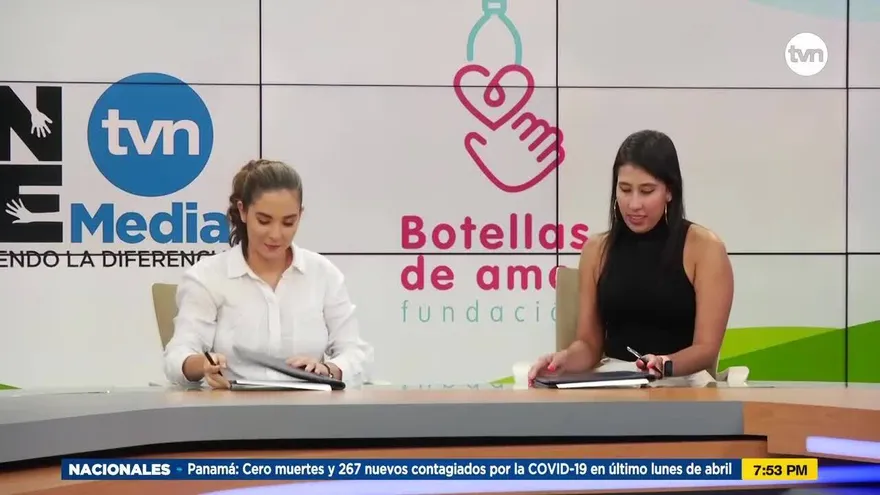 TVN Media firma convenio con Marea Verde y Botellas de Amor
