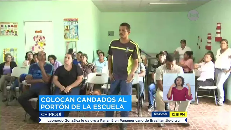 Padres de familia suspenden clases en un plantel en Chiriquí