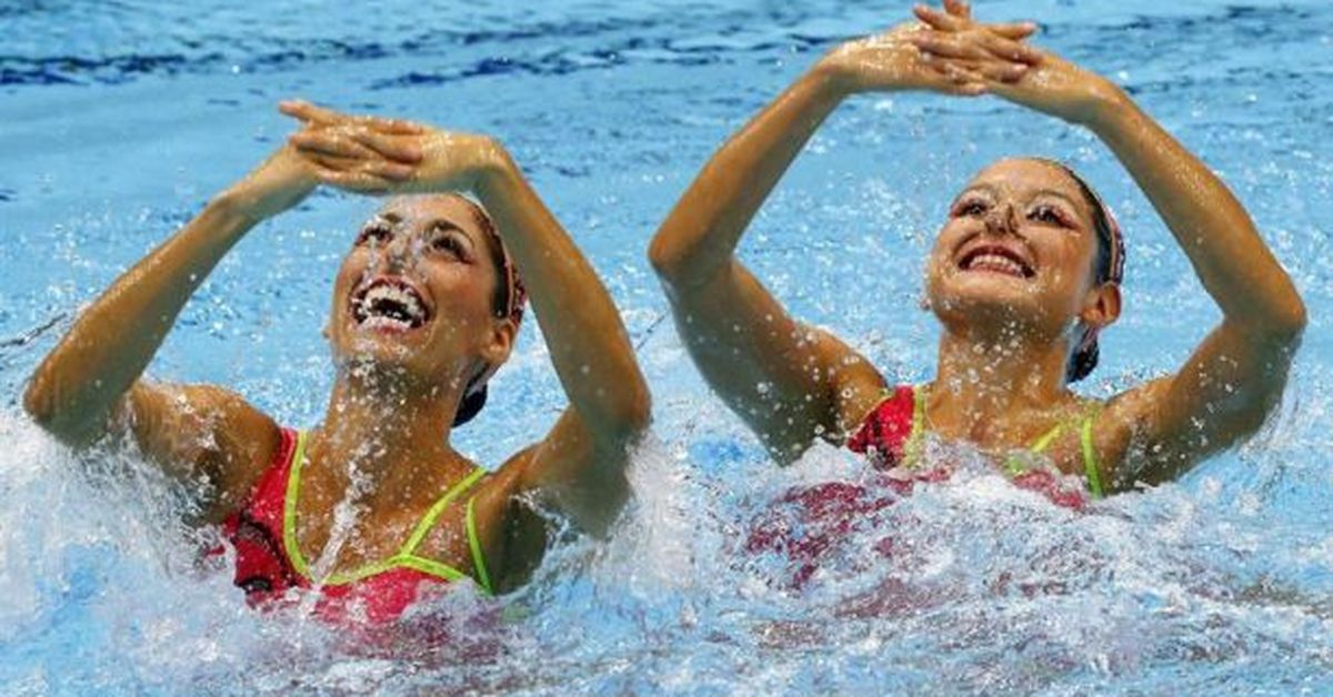 Nadadora mexicana,el nado sincronizado 