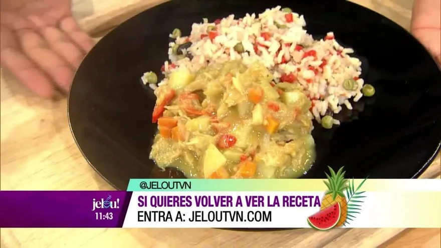 Prepara un bacalao con arroz sorpresa
