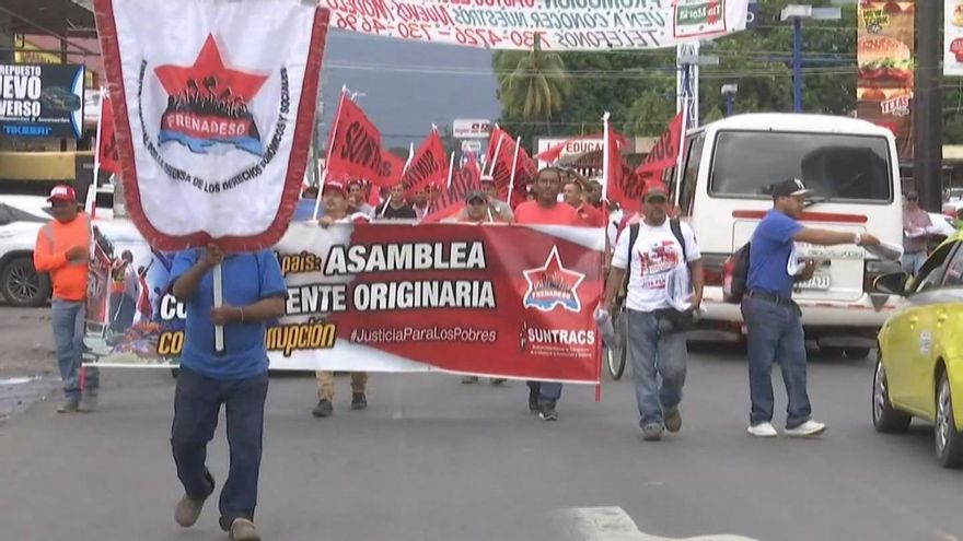 Manifestación en Chiriquí.
