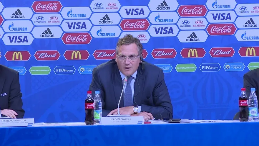 Jerome Valcke, secretario general de la FIFA 'orgulloso de su trabajo'