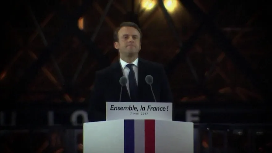 Videografía: Macron electo presidente de Francia