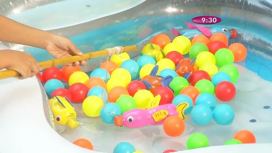 Juego de pesca para niños