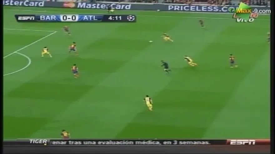 Barcelona 0-0 Atl. Madrid Primer tiempo