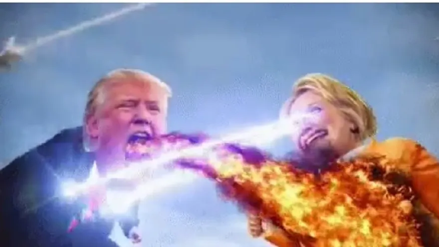 Memes tras primer debate entre Clinton y Trump