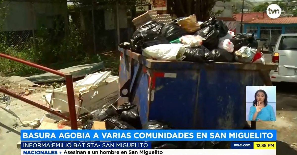 Denuncian acumulación de basura en El Mirador de San Miguelito ...