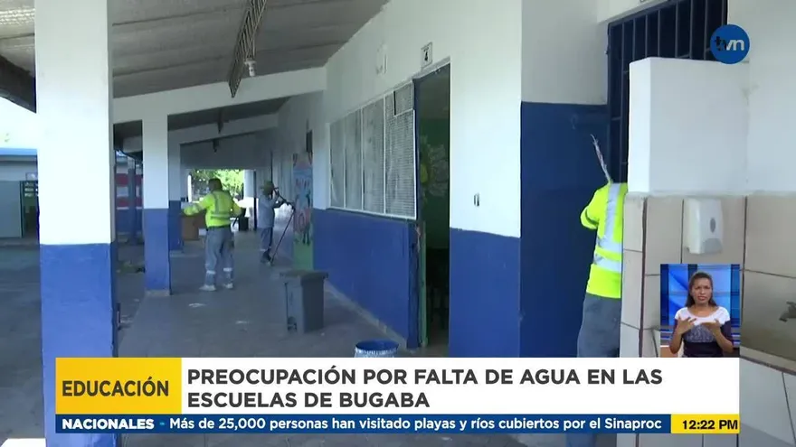 Preocupa falta de agua en escuelas de Bugaba