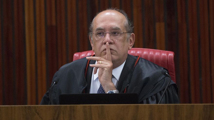 El presidente del Tribunal Superior Electoral, Gilmar Mendes