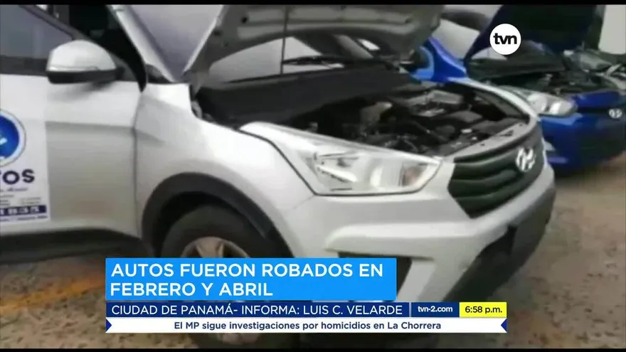 Policía recupera 2 vehículos robados