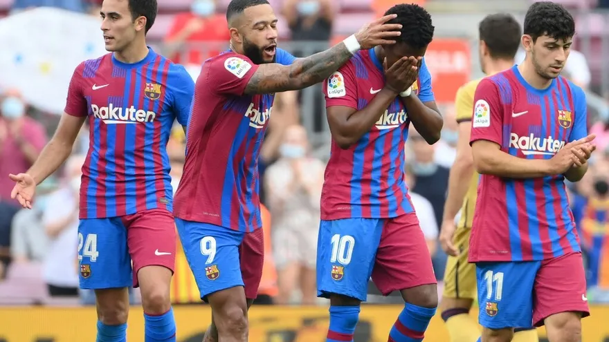 Jugadores del FC Barcelona