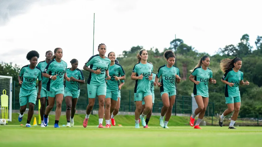 Entrenamiento selección femenina de Panamá