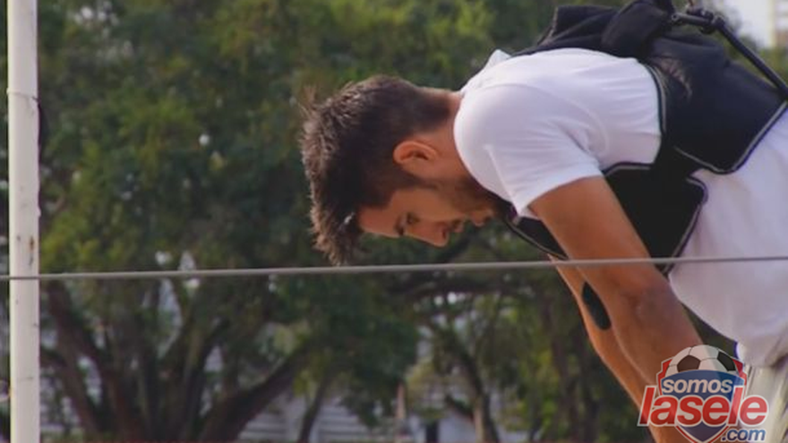 Jaime Penedo se entrena de manera privada en la Ciudad Deportiva