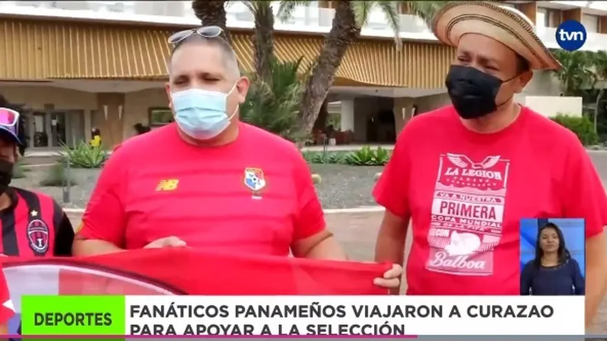 La afición panameña viajó a Curazao para apoyar a la "Sele"
