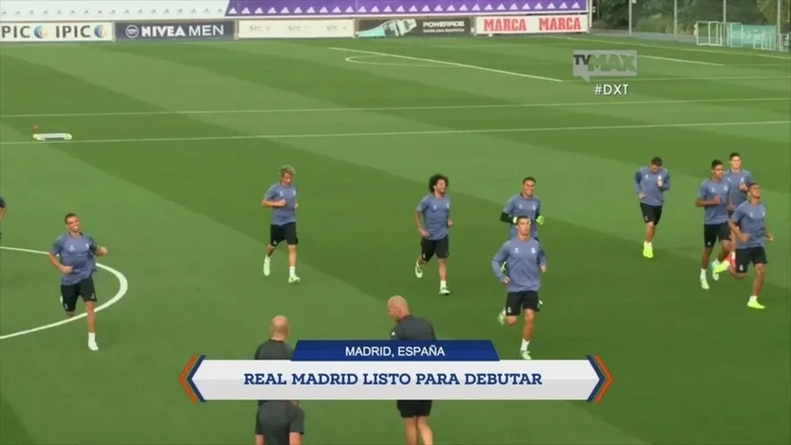 El Real Madrid está listo para su debut en la Champions League