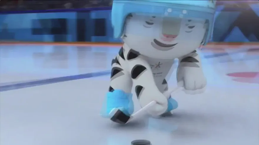 El tigre blanco Suhorang, mascota de los JJOO de invierno de Corea del Sur
