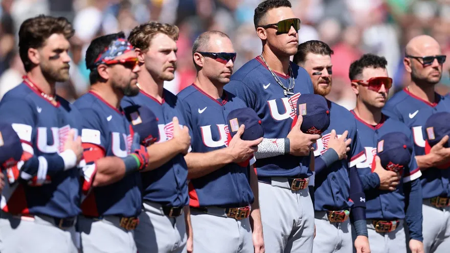 Integrantes del equipo de Estados Unidos para el Clásico Mundial de Béisbol 2026