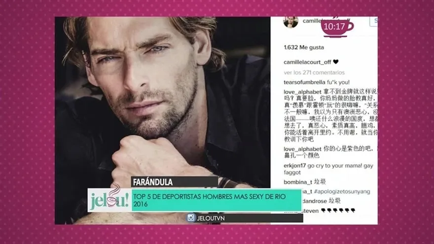 Los hombres más sexys en Rio 2016