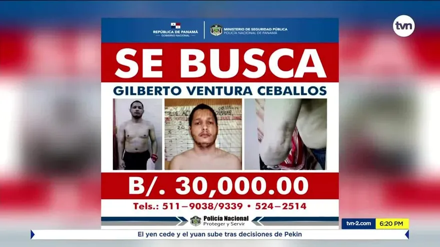 Ventura Ceballos se evade de una cárcel de máxima seguridad