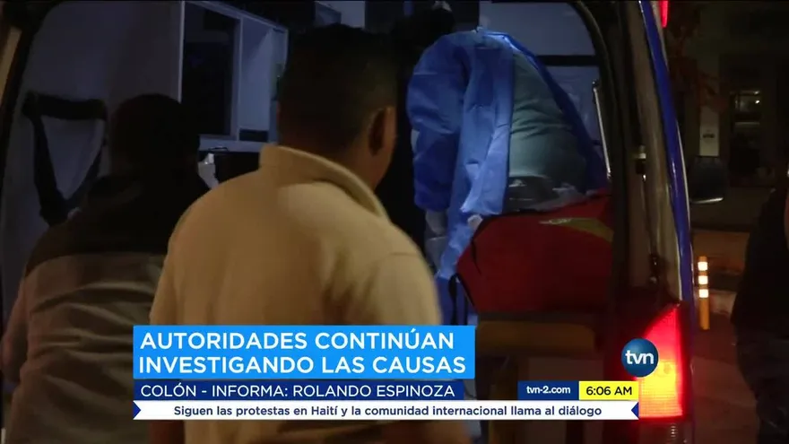 Siguen las investigaciones por muerte de menores en Colón