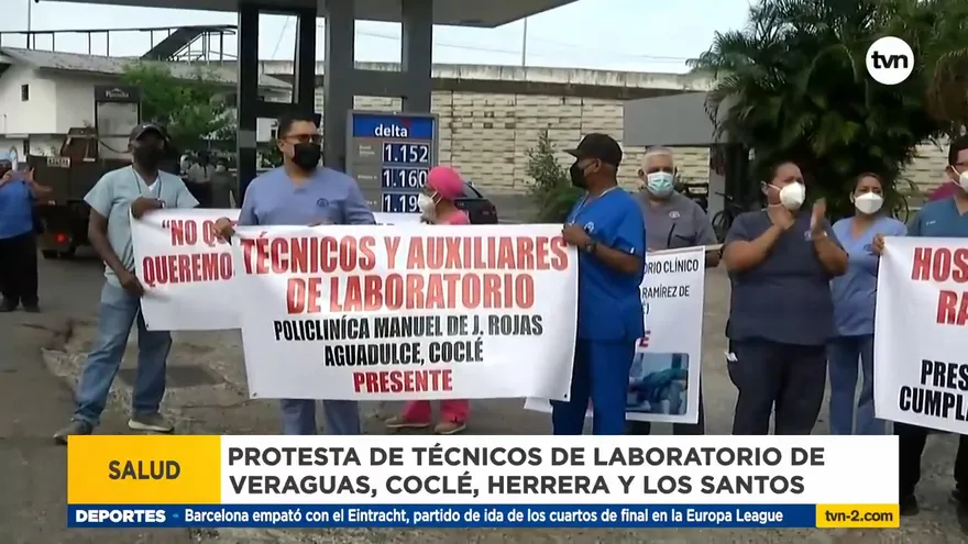 Técnicos de laboratorio protestan en Divisa