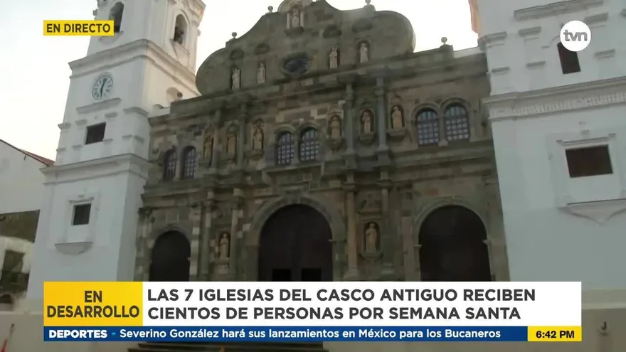 Iglesias del Casco Antiguo reciben visitantes en Semana Santa