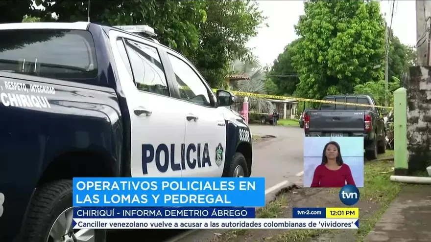 La Policía realiza operativos en Chiriquí, decomisa armas y droga
