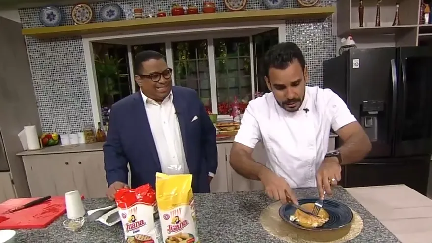 Receta: Arepas con huevo (parte final)