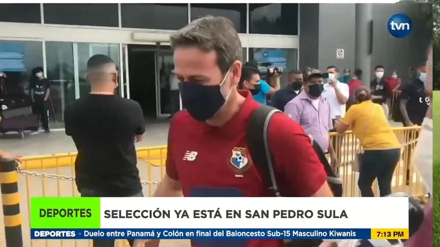 La selección de Panamá ya está en San Pedro Sula
