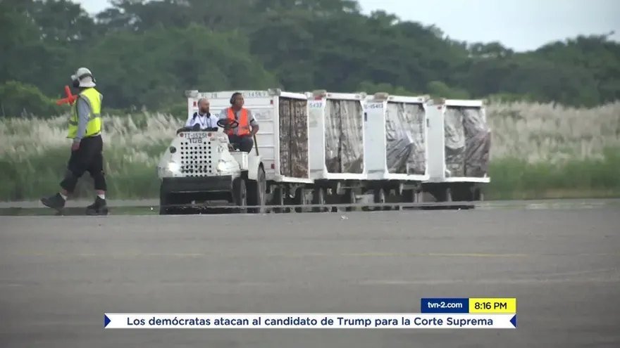 Basura, que llega en vuelos, es enviada a Colón