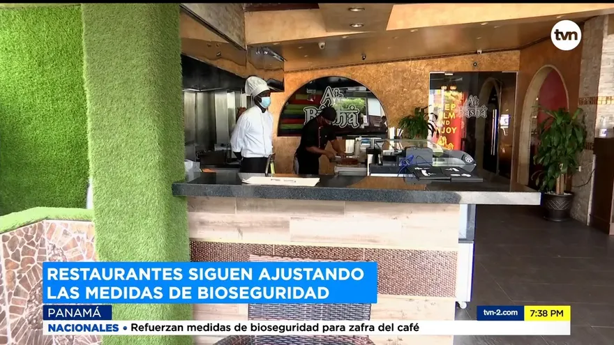 Restaurantes siguen ajustando medidas de bioseguridad