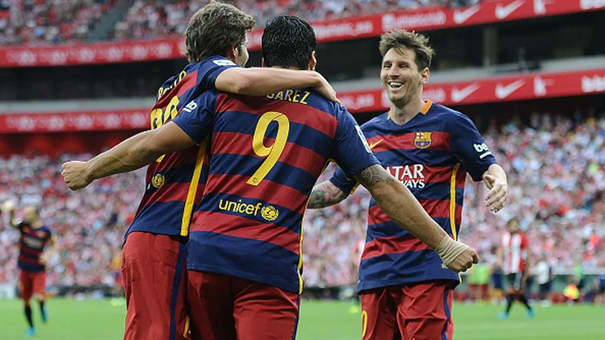 Luis Suárez marcó el de la victoria