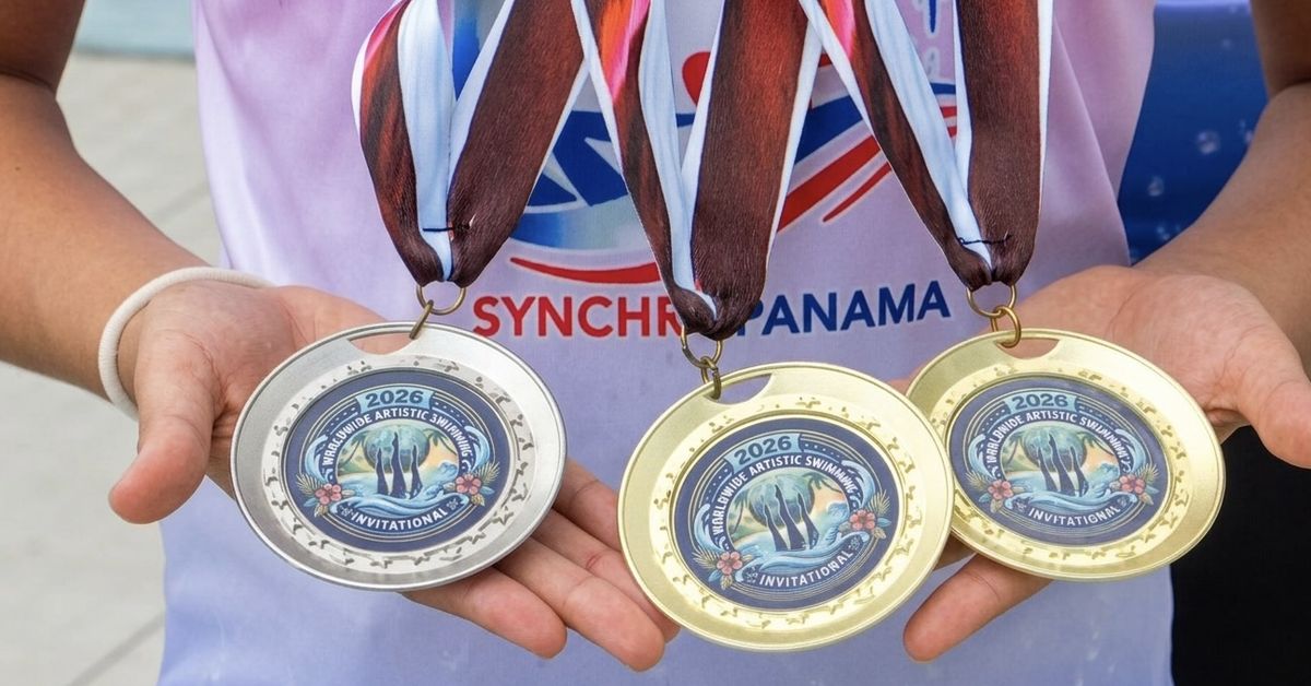 Panamá brilla en la natación artística con talento juvenil rumbo al Mundial Junior