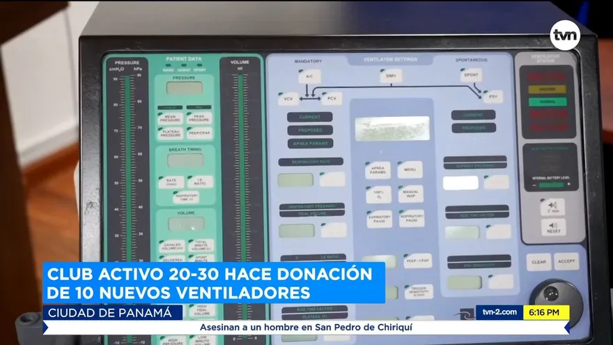 Club Activo 20-30 hace donación de 10 nuevos ventiladores