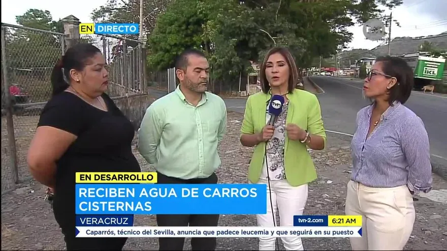 Quejas por falta de agua potable en Veracruz