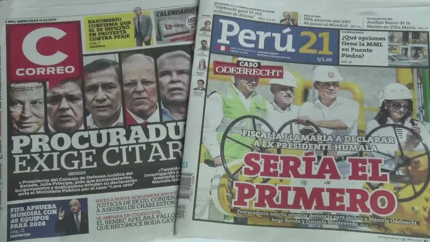 Perú denuncia daño económico de Odebrecht por USD 283 millones