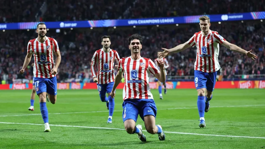 Atlético Madrid clasificó a octavos de final de la Champions League