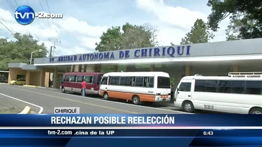 Reelección de Rectores no es aceptada por parte de docentes Chiricanos